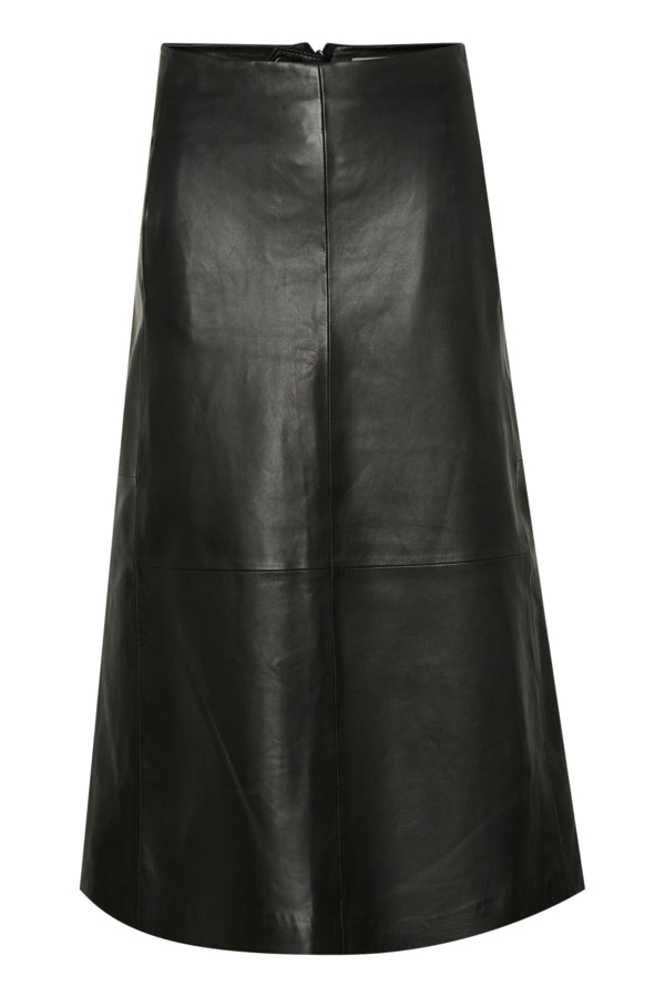 InWear Laies Fully Lined Uriya Black Skirt
