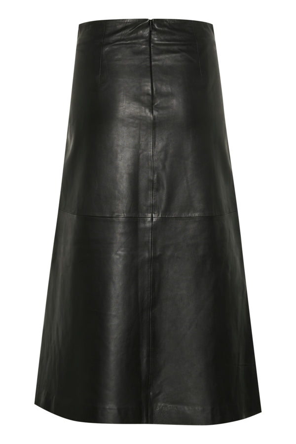 InWear Laies Fully Lined Uriya Black Skirt