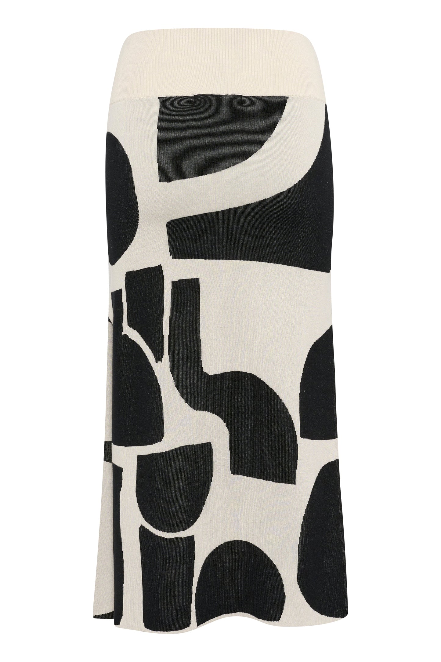 InWear Ladies Regular Fit Wilkins Monochrome Soft Skirt