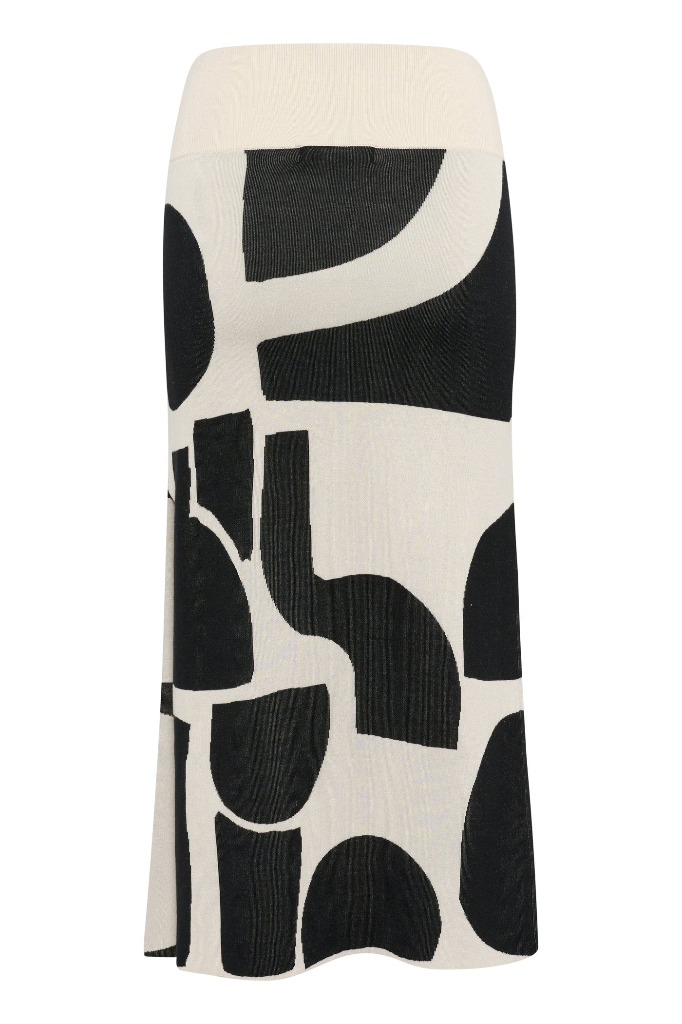 InWear Ladies Regular Fit Wilkins Monochrome Soft Skirt