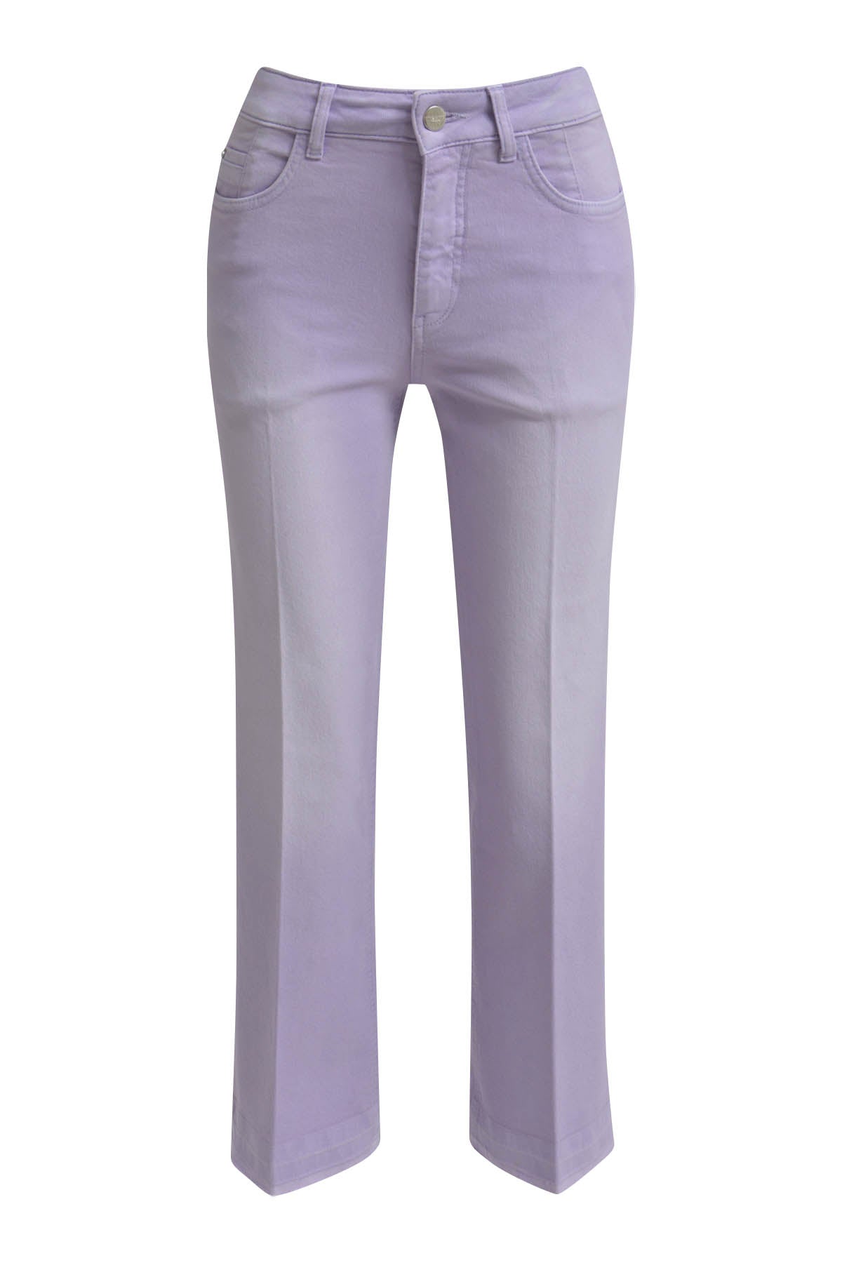 Milano Ladies Timelessly Trendy Wash Violet Kickflare Jeans