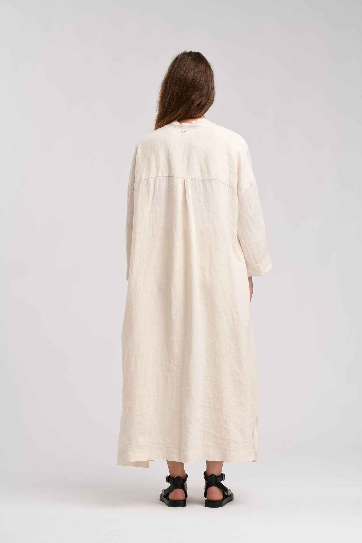 Humility Ladies Side Splits Jaloba Ecru Kaftan Jacket