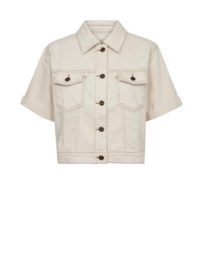 Mos Mosh Ladies Lette Clay Coloured Denim Jacket