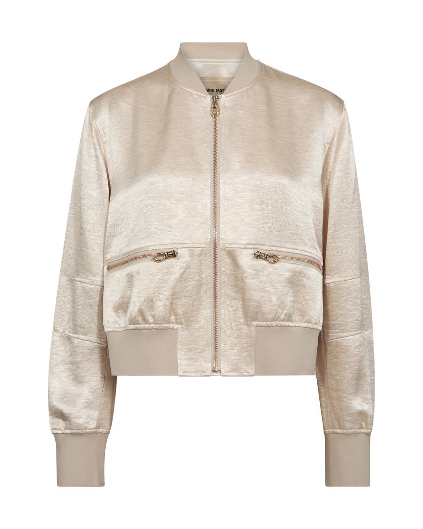 Mos Mosh Ladies Full Length Gold Zip Cate Elna Sheer Bliss Jacket