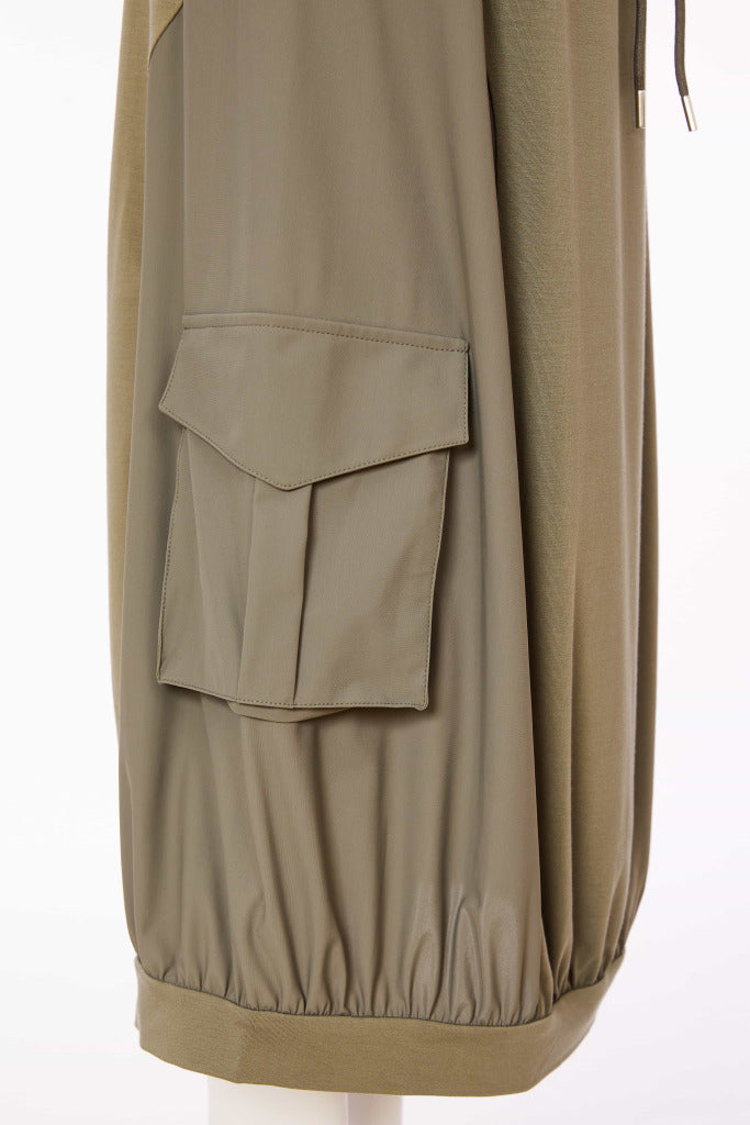 Naya Ladies Drawstring Waist Army Combat Pocket Skirt