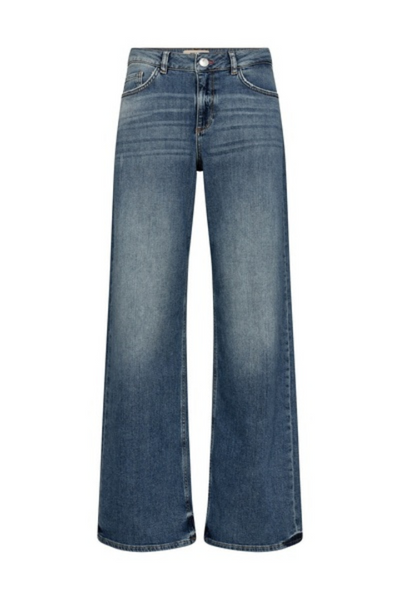 Mos Mosh Ladies  Flattering High Rise Dara Vint Mid Blue Jeans