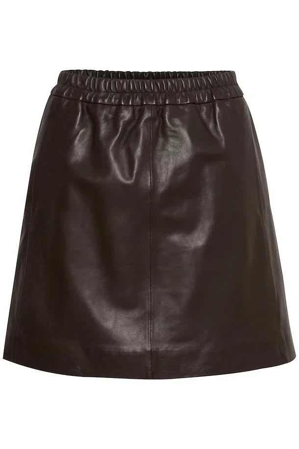 InWear Ladies  Elastic Waist Wook Americano Short Skirt