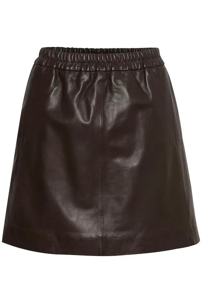 InWear Ladies  Elastic Waist Wook Americano Short Skirt